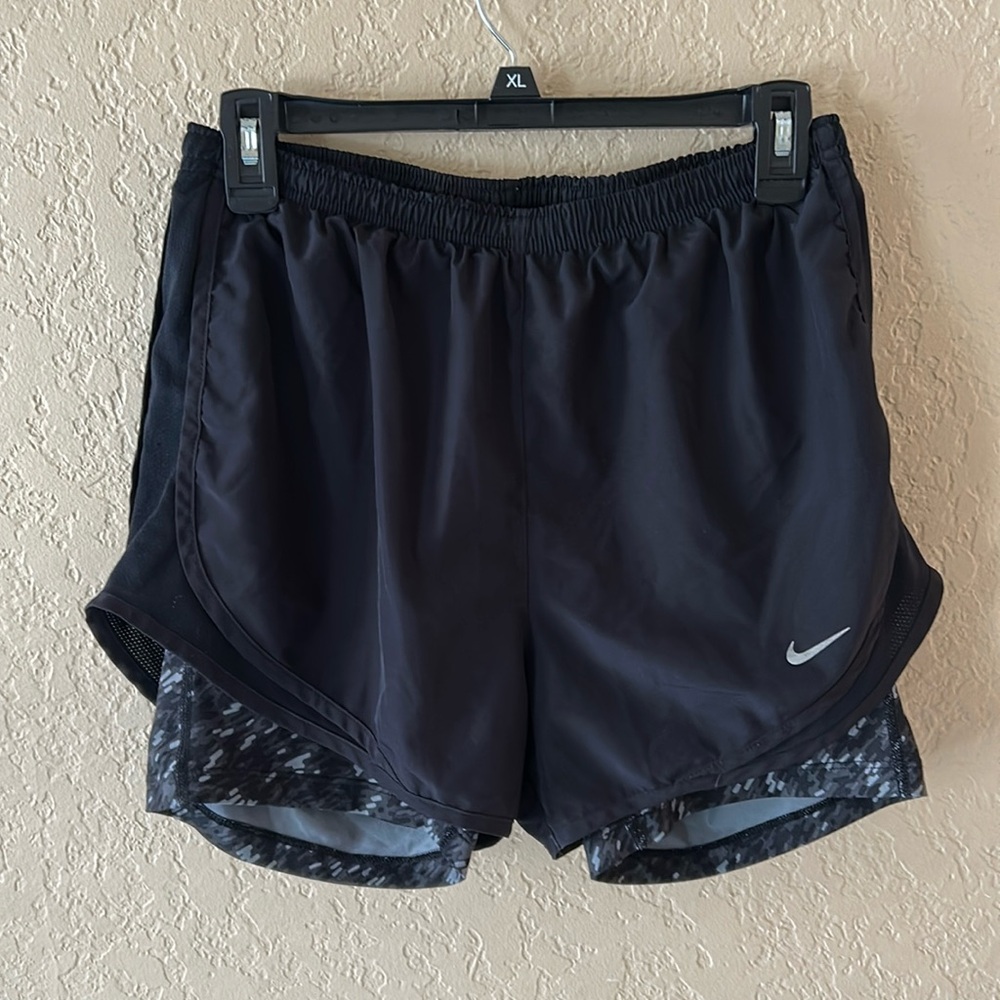 Women’s Nike Running Shorts with Attached Spandex Legging